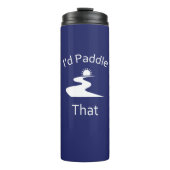 Ik zou dat willen aankleden thermosbeker (Voorkant)