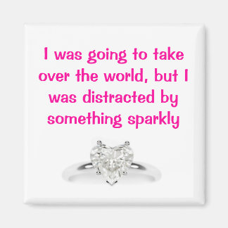 Ik zou de wereld overnemen, b... magneet