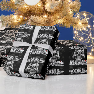 Ik zou de zwarte schaap van de familie kunnen zijn cadeaupapier