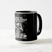 Ik zou de zwarte schaap van de familie kunnen zijn mok (Voorkant rechts)