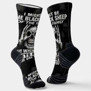 Ik zou de zwarte schaap van de familie kunnen zijn sokken