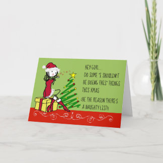 Ik zou deze Sisterhood Xmas Kaart niet moeten doen