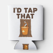 Ik zou die appelsuiker-boomstroop tikken blikjeskoeler (Achterkant)