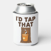 Ik zou die appelsuiker-boomstroop tikken blikjeskoeler (Blikje Achterkant)