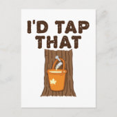 Ik zou die appelsuiker-boomstroop tikken briefkaart (Voorkant)