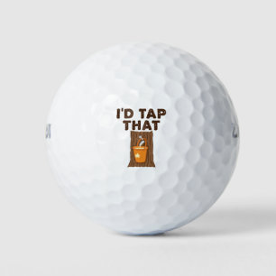 Ik zou die appelsuiker-boomstroop tikken golfballen