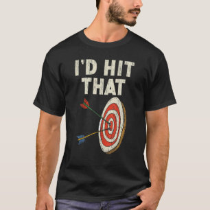 Ik zou die Arch van de Bow-Pijl die sport schieten T-shirt
