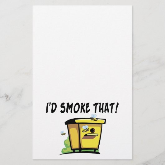 Ik zou die bijenkorf roken briefpapier (Voorkant)
