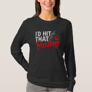 Ik zou die bokser boksen Mannen & Vrouwen T-shirt