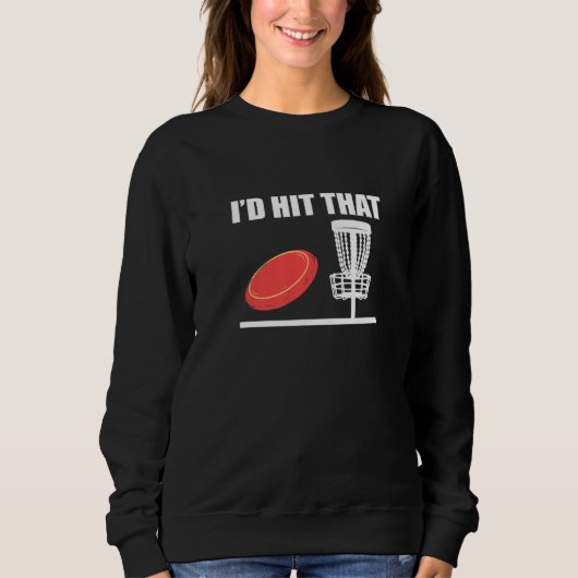 Ik zou die Disc Golf ophangen. Trui (Voorkant)