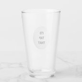 Ik zou die Golf pakken Glas (Achterkant)