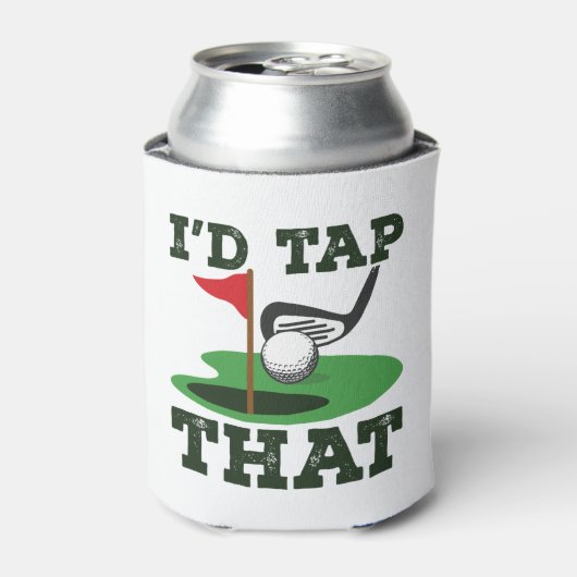Ik zou die Golf snijden Blikjeskoeler (Blikje Voorkant)