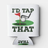 Ik zou die Golf snijden Blikjeskoeler (Achterkant)