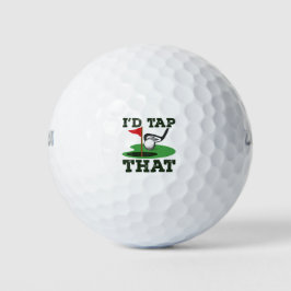 Ik zou die Golf snijden Golfballen