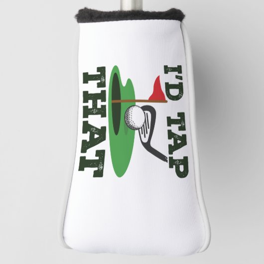 Ik zou die Golf snijden Golfheadcover (Draai 90)