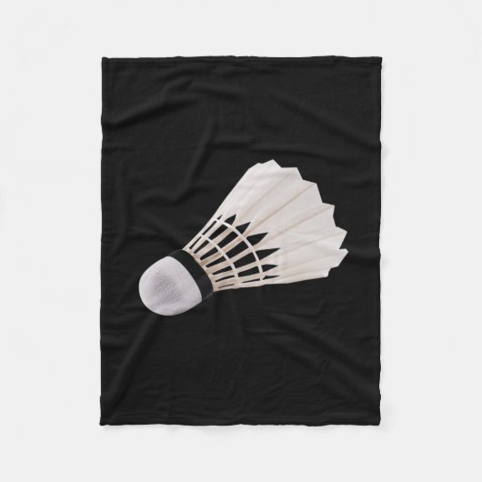 Ik zou die grappige badminton raken fleece deken (Voorkant)