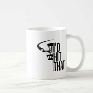 Ik zou die grappige discgolf sport geschenk frisbe koffiemok
