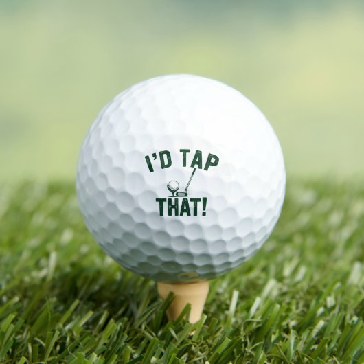 Ik zou die grappige golf- sarcastische uitspraken golfballen (Insitu Shirt)