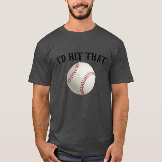 Ik zou die honkbal wel pakken t-shirt (Voorkant)