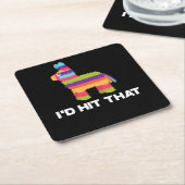 Ik zou die Pinata - Cinco de Mayo Party Kartonnen Onderzetters (Schuin)