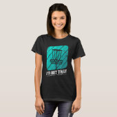 Ik zou die schijf Golf Tree Disc Golf per stuk han T-shirt (Voorkant volledig)