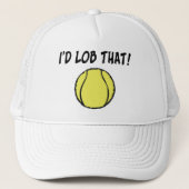 Ik zou die Tennis Ball verliezen Trucker Pet (Voorkant)