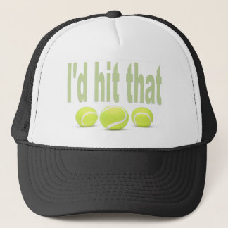 Ik zou die tennis raken trucker pet
