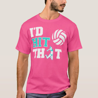 Ik zou die volleybal uitpakken t-shirt
