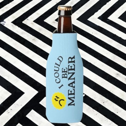 Ik zou een beetje gemeen kunnen zijn - Funny Bottl Flesjeskoeler