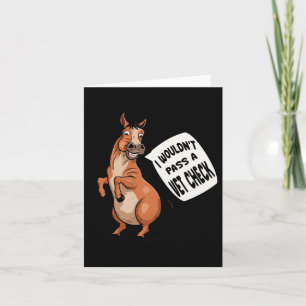 Ik zou een dierenarts check ruiterpaard liefhebber kaart