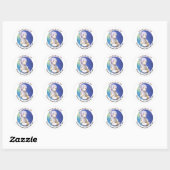 Ik zou een Elf doen Ronde Sticker (Vel)