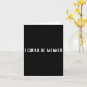 Ik zou een grappig sarcastisch citaat van Bold Att Kaart (Gele Bloem)