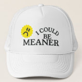 Ik zou een grappige trucker hoed kunnen zijn trucker pet (Voorkant)