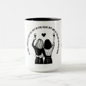 Ik zou een kogel voor je nemen, BFF's grappige cit Mok (Midden)