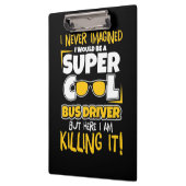 Ik zou een superbus-chauffeur zijn klembord (Links)