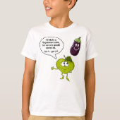 Ik zou een vegetarische Joke maken T-shirt (Voorkant)