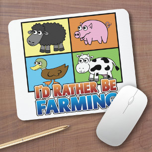 Ik zou eerder bewerken! (De Virtuele Landbouw) Muismat