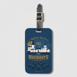Ik zou eerder bij HOGWARTS™ Abstracte Boat Ride zi Bagagelabel