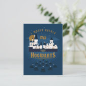 Ik zou eerder bij HOGWARTS™ Abstracte Boat Ride zi Uitnodiging Briefkaart (Staand voorkant)