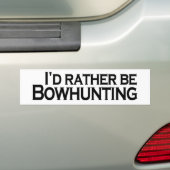 Ik zou eerder boeiend zijn bumpersticker (Op auto)