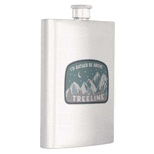 Ik zou eerder boven de Treeline staan Flacon (Rechts)