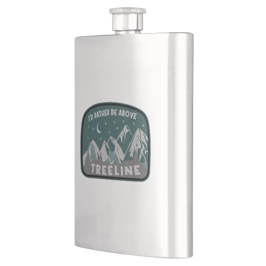 Ik zou eerder boven de Treeline staan Flacon (Links)