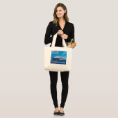Ik zou eerder cruisesym zijn grote tote bag (Voorkant (model))