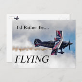 Ik zou eerder gaan vissen briefkaart (Voorkant / Achterkant)