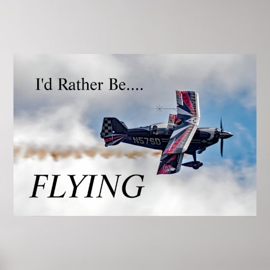 Ik zou eerder gaan vissen poster (Voorkant)