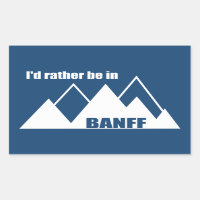 Ik zou eerder in Banff Canada Mountain zijn