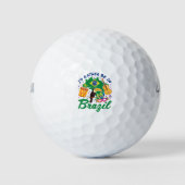 Ik zou eerder in Brazilië in een Braziliaans reish Golfballen (Voorkant)