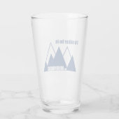 Ik zou eerder in de Adirondacks berg zijn Glas (Achterkant)