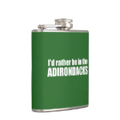 Ik zou eerder in de Adirondacks zijn Heupfles (Rechts)