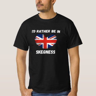 Ik zou eerder in de behendigheid zijn - Union Jack T-shirt